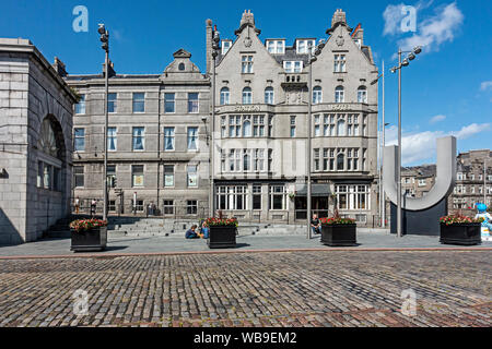 Station Hotel in Guild Street gegenüber dem Union Square in Aberdeen Schottland Großbritannien Stockfoto