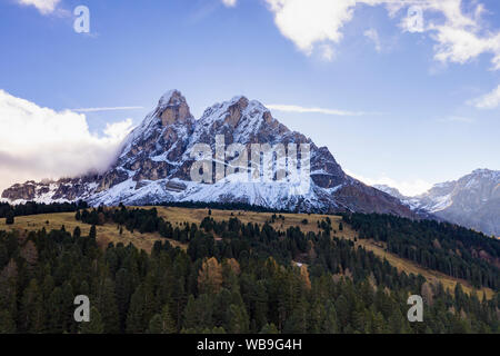 Herbst in den Dolomiten, Italien. Stockfoto