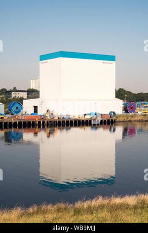 TechnipFMC Fabrik in den Fluss Tyne, Walker, Newcastle upon Tyne, England, UK wider Stockfoto