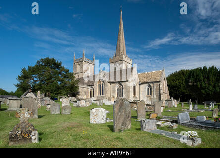 St. Mary's Parish Church, Purton, in der Nähe von Swindon, Wiltshire, England, Großbritannien Stockfoto