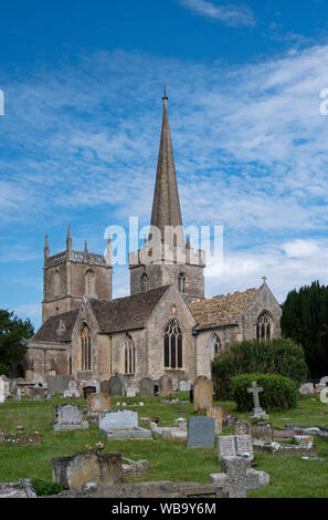 St. Mary's Parish Church, Purton, in der Nähe von Swindon, Wiltshire, England, Großbritannien Stockfoto