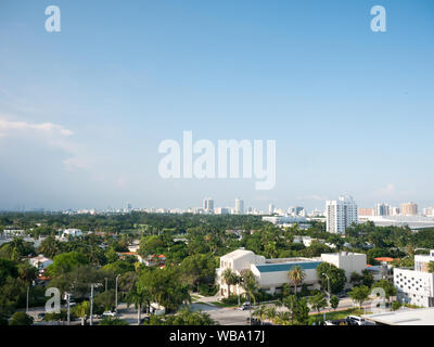 Stadtbild von Miami Beach. Stockfoto