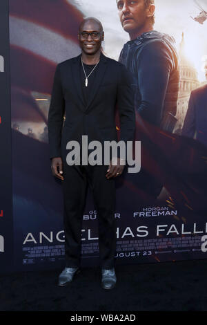 August 21, 2019, Westwood, CA, USA: LOS ANGELES - 23 AUG 21: Lance Reddick an der ''Engel ist gefallen'' Premiere im Village Theatre am 21. August 2019 in Westwood, CA (Credit Bild: © Kay Blake/ZUMA Draht) Stockfoto