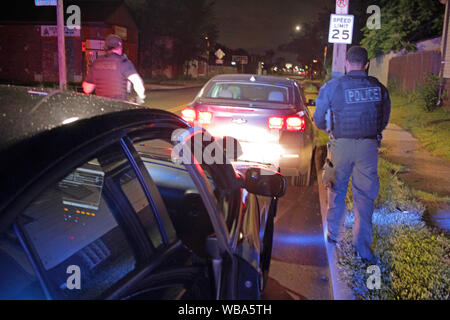 Detroit Polizei Special Operations Officers Stockfoto