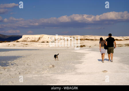 See von Salda Yeşilova Hotel burdur ist einer der tiefsten und klarsten und saubersten tektonischen Seen. Stockfoto