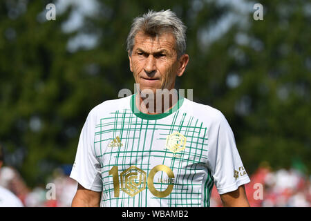 Klaus Augenthaler (ex-Fußball-Profi, Fußball-Trainer), single Foto, eins-zu-eins Schnitt, Porträt, Porträt, Porträt. Fußball Dream Match, Vilshofen Rot Weiss-FC Bayern München 1-13 am 25.08.2019, KLAUS AUGENTHALER STADION Vilshofen. DFL BESTIMMUNGEN VERBIETEN DIE VERWENDUNG DER FOTOGRAFIE ALS BILD-SEQUENZEN UND/ODER QUASI-VIDEO. | Verwendung weltweit Stockfoto