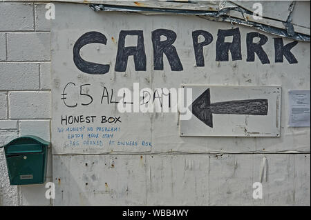 Abstrakte Zeichen, Dingle, County Kerry, Republik von Irland Stockfoto