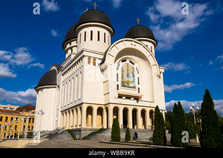 Orthodoxe Kathedrale der Heiligen Dreifaltigkeit in Arad, Rumänien Stockfoto