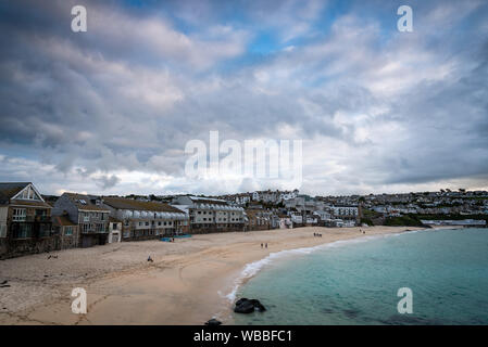 Porthmeor beach Stockfoto