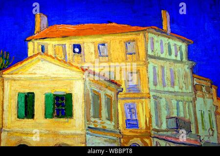 Das Gelbe Haus Von Vincent Van Gogh 1888 Stockfoto Bild 62033181