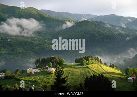 Landschaften aus der östlichen schwarzen Meer Region Stockfoto