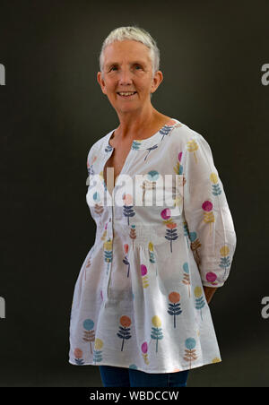 Edinburgh, Schottland, Großbritannien. 26. August 2019. Ann Cleeves. Iain Masterton/Alamy Leben Nachrichten. Stockfoto