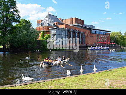 Das Royal Shakespeare Theatre, Stratford-upon-Avon, England, Großbritannien Stockfoto