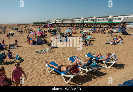 Lytham St Annes Strand 2 Stockfoto