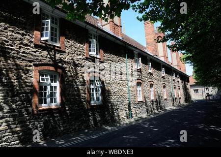 Gebäude auf St Helen's Wharf, Abingdon, Oxfordshire Stockfoto