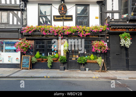 Rehkeule Public House und Restaurant in Salisbury GROSSBRITANNIEN Stockfoto