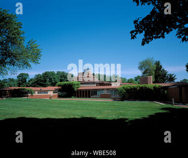 Frank Lloyd Wright entworfen, Haus Wingspread in Racine, Wisconsin Stockfoto