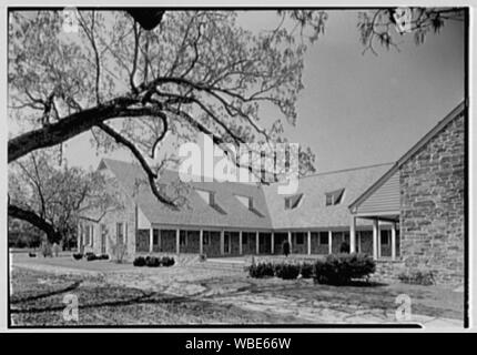 Franklin Delano Roosevelt Bibliothek, Hyde Park, New York. Abstract / Medium: Gottscho-Schleisner Sammlung Stockfoto