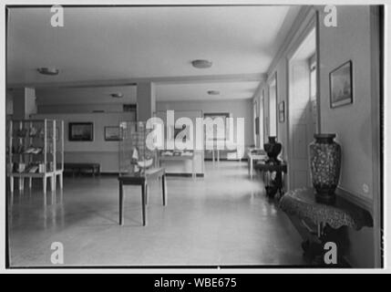 Franklin Delano Roosevelt Bibliothek, Hyde Park, New York. Abstract / Medium: Gottscho-Schleisner Sammlung Stockfoto