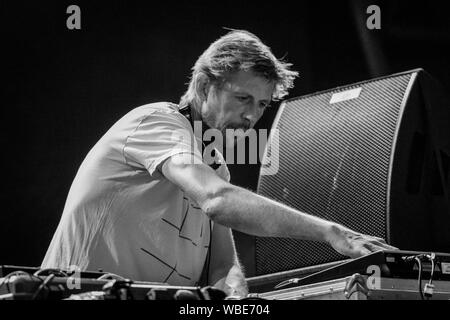 Konzerte in den Gärten an der De Montfort Hall in Leicester 23. August 2019 Stockfoto