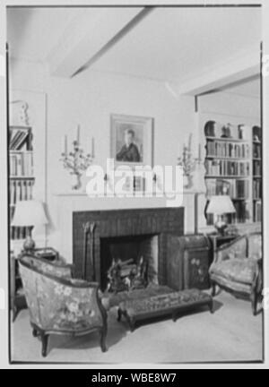 Frederic März, Residence at 130 East End Ave., New York City. Abstract / Medium: Gottscho-Schleisner Sammlung Stockfoto