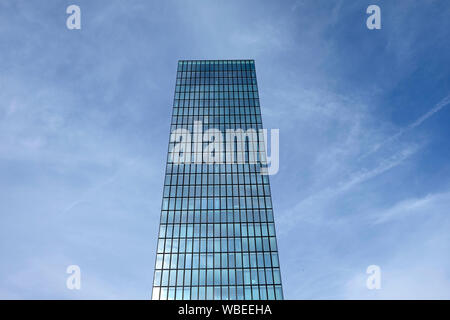 Eine Nahaufnahme der Hyperion Hotel, ehemals Ramada Plaza, Basel, Schweiz Stockfoto