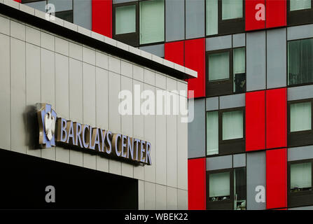 Barclays Center im Stadtzentrum von Brooklyn NYC Stockfoto