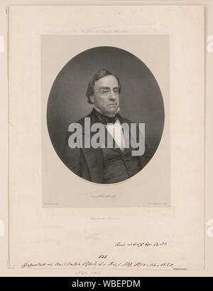 Galerie berühmter Amerikaner. Lewis Cass Stockfoto