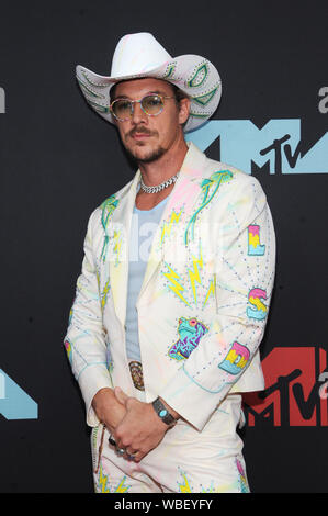 Newark, USA. 26 Aug, 2019. Newark, NJ, USA. 26 Aug, 2019. Diplo an der 2019 MTV VMAs im Prudential Center in Newark, New Jersey. Am 26. August 2019. Quelle: John Palmer/Medien Punch/Alamy Live News Credit: MediaPunch Inc/Alamy leben Nachrichten Stockfoto