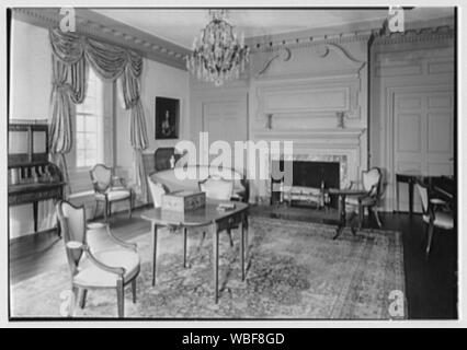 Allgemeine Schuyler Mansion, Albany, New York. Abstract / Medium: Gottscho-Schleisner Sammlung Stockfoto