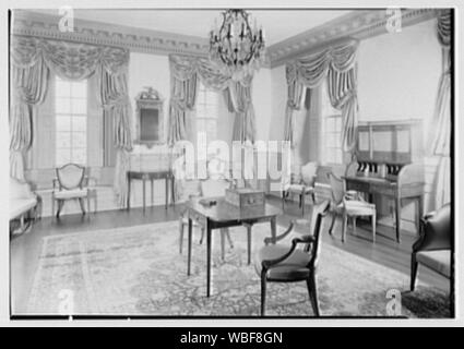 Allgemeine Schuyler Mansion, Albany, New York. Abstract / Medium: Gottscho-Schleisner Sammlung Stockfoto
