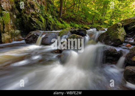 Haslach Schlucht, Haslach, Schwarzwald, Baden-Württemberg, Deutschland, Stockfoto