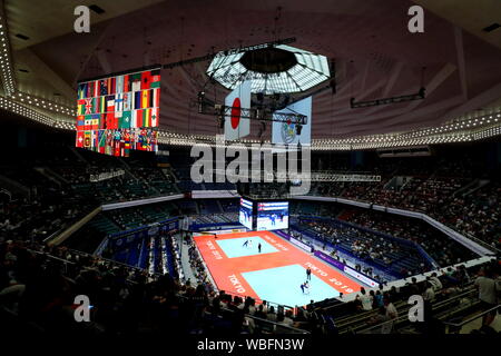 Nippon Budokan, Tokyo, Japan. 26 Aug, 2019. Allgemeine Ansicht, 26. August 2019 - Judo: World Judo Championships Tokyo 2019 an der Nippon Budokan, Tokyo, Japan. Credit: Naoki Nishimura/LBA SPORT/Alamy leben Nachrichten Stockfoto