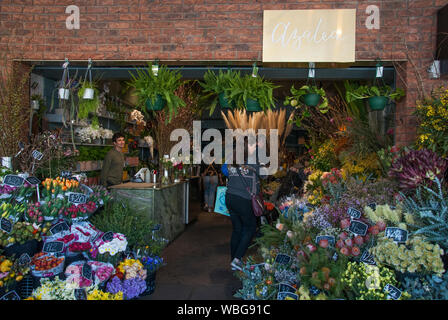 Der Florist Shop innerhalb der South Melbourne, Victoria, Australien Stockfoto