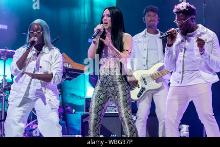 Camp Bestival 2019 - Tag 1 - Auftritte mit: Jess Glynne Wo: East Lulworth, Dorset, Großbritannien Wann: 26 Aug 2019 Quelle: WENN.com Stockfoto