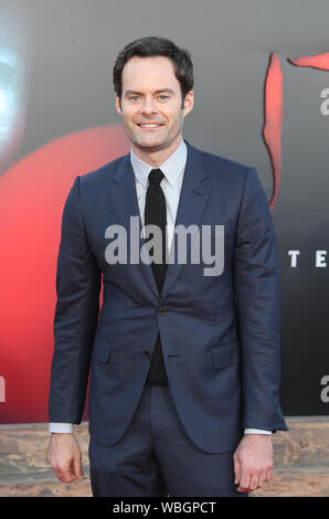 August 26, 2019, Westwood, CA, USA: 26. August 2019 - Westwood, Kalifornien - Bill Hader. Premiere von Warner Bros. Pictures''' Es Kapitel Zwei'' im Regency Dorf statt. Photo Credit: FSadou/AdMedia (Credit Bild: © F Sadou/AdMedia über ZUMA Draht) Stockfoto