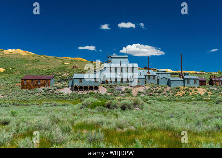 Bodie, Kalifornien/USA - 11. Juli 2019: Bodie State Historic Park Stockfoto