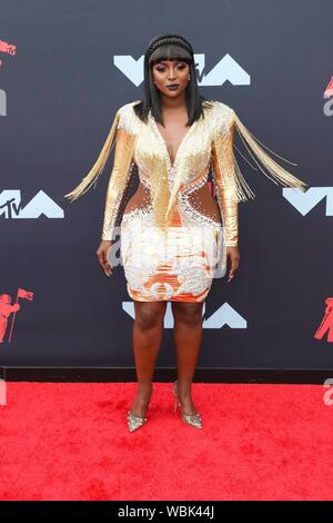 Amara La Negra besucht die 2019 MTV Video Music Awards VMAs, im Prudential Center in Newark, New Jersey, USA, am 26. August 2019. | Verwendung weltweit Stockfoto