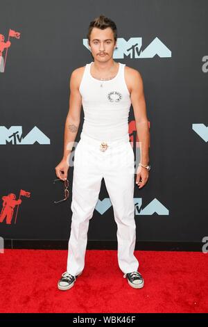 Brandon Thomas Lee besucht die 2019 MTV Video Music Awards VMAs, im Prudential Center in Newark, New Jersey, USA, am 26. August 2019. | Verwendung weltweit Stockfoto