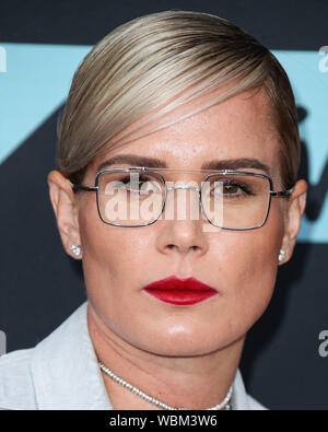 Newark, USA. 26 Aug, 2019. NEWARK, New Jersey, USA - 26. August: Ashlyn Harris kommt an der 2019 MTV Video Music Awards auf dem Prudential Center am 26. August 2019 in Newark, New Jersey, United States statt. Quelle: Bild Presse Agentur/Alamy leben Nachrichten Stockfoto