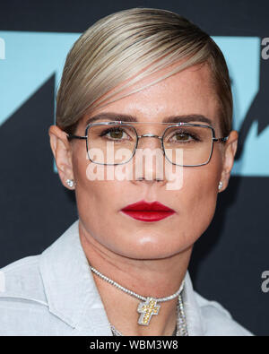 Newark, USA. 26 Aug, 2019. NEWARK, New Jersey, USA - 26. August: Ashlyn Harris kommt an der 2019 MTV Video Music Awards auf dem Prudential Center am 26. August 2019 in Newark, New Jersey, United States statt. Quelle: Bild Presse Agentur/Alamy leben Nachrichten Stockfoto