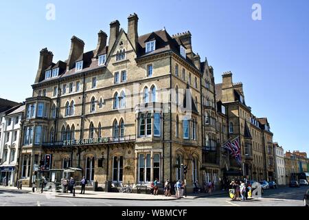 Macdonald Randolph Hotel' der Randolph" ein Luxushotel im Stadtzentrum von Oxford Stockfoto