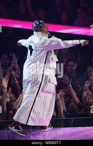 NEWARK, NJ - 26. August: Queen Latifiah nimmt an den MTV Music Video Awards im Prudential Center am 26. August 2019 in Newark, New Jersey. Foto: imageSPACE/MediaPunch Stockfoto