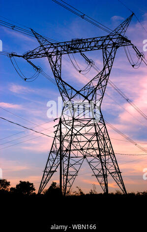 Eine elektrische Pylon Stockfoto