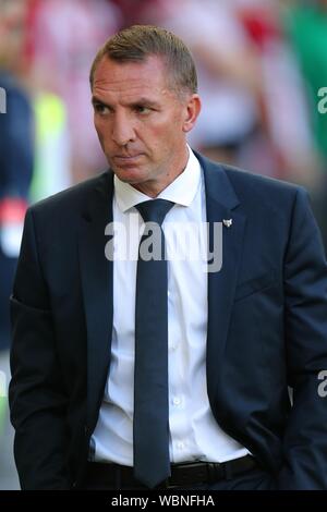 BRENDAN RODGERS, Leicester City FC-MANAGER, 2019 Stockfoto