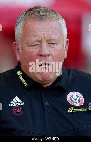 CHRIS WILDER, Sheffield United FC-MANAGER, 2019 Stockfoto