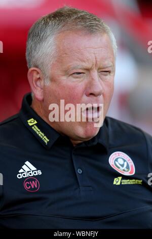 CHRIS WILDER, Sheffield United FC-MANAGER, 2019 Stockfoto