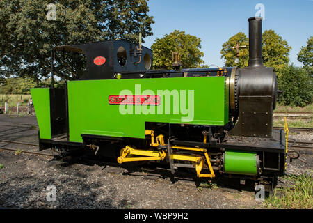 Sezela Nr. 4, Schmalspurbahn, Leighton Buzzard, Bedfordshire, England Stockfoto