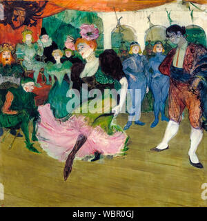 Henri de Toulouse Lautrec, Malerei, Marcelle Lender tanzt den Bolero in Chilpéric, 1895-1896 Stockfoto