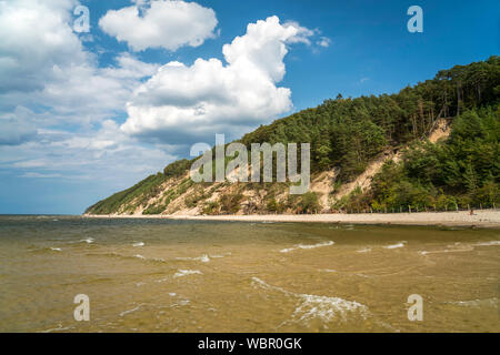 Ostsee Strand von Misdroy/Miedzyzdroje, Insel Wolin, Westpommern, Polen, Europa | Ostsee Strand in Miedzyzdroje, Insel Wolin, Westpommern Stockfoto